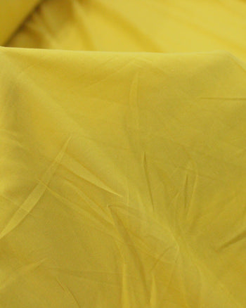 Tecido Viscose Leve Acetinada Amarelo Sol