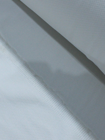 Tecido Piquet de Algodão Branco
