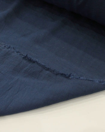 Tecido Crepe Shantung Azul Marinho