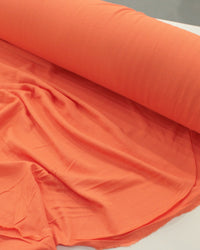 Tecido Viscose Mista com Poliamida Texturizada Laranja