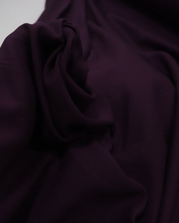 Tecido Viscose Sarjada Roxo Imperial