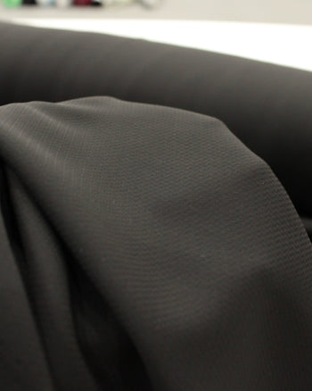 Tecido Crepe Chiffon Texturizado Preto