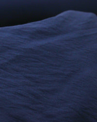 Tecido Crepe Duna Azul Marinho Noite