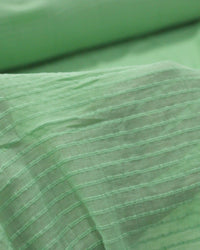Tecido Crepe Brocado Verde Menta