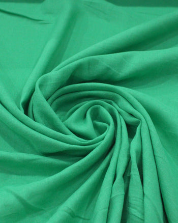 Tecido Cambraia de Linho Misto Verde Bandeira