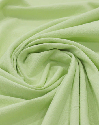 Tecido Crepe de Algodão Misto Grosso Verde Claro