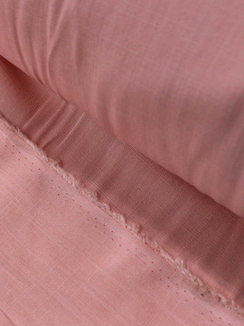 Tecido Viscose Texturizada Rosa Salmão