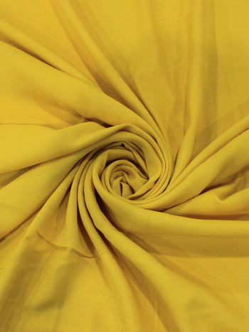 Tecido Viscose Sarjada Amarelo