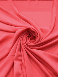 Tecido Viscose Mista Texturizada Coral