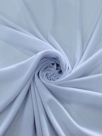 Tecido Crepe Encorpado Com Elastano Branco