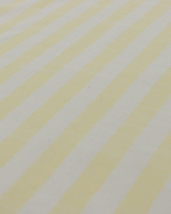 Tecido Cambraia de Linho Mista Italiano Listra Amarelo