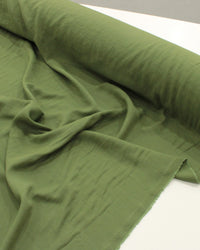 Tecido Crepe Texturizado Verde Musgo