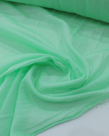 Tecido Cambraia de Liocel com Algodão Verde Lima