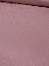 Tecido Microfibra de Alfaiataria Brocado com Elastano Rosa Chá