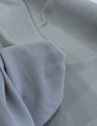 Tecido Crepe Chiffon Cinza