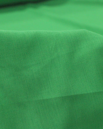 Tecido Crepe Misto Textura de Linho Verde Folha