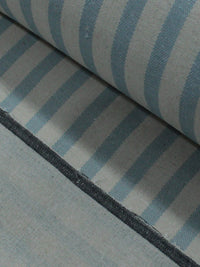 Tecido Linho Misto Azul Jeans e Cru
