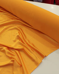 Tecido Crepe Grosso com Elastano Acetinado Amarelo