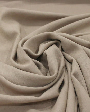 Tecido Viscose Texturizada Bege Escuro