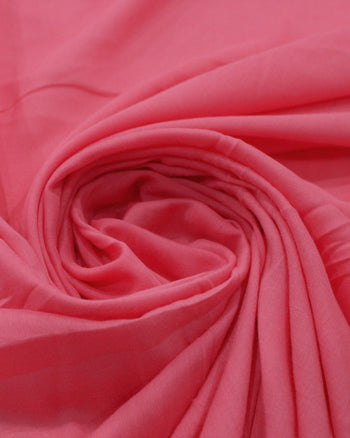 Tecido Cambraia Mista com Poliamida Rosa Goiaba