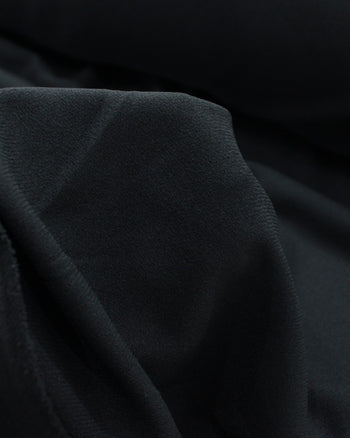Tecido Crepe de Alfaiataria Preto