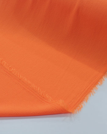 Tecido Crepe Bubble Laranja