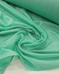 Tecido Cambraia de Liocel com Algodão Verde Tiffany