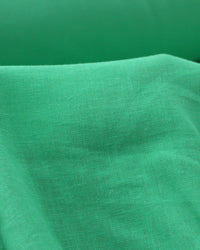 Tecido Cambraia de Linho Misto Verde Bandeira
