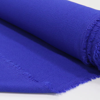 Tecido Crepe Bubble Azul Royal