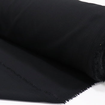 Tecido Crepe Bubble com Elastano Preto