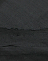 Tecido Crepe Shantung Preto