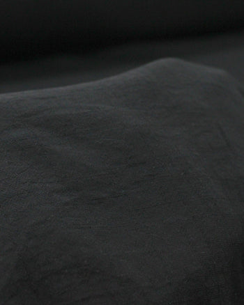 Tecido Crepe Shantung Preto