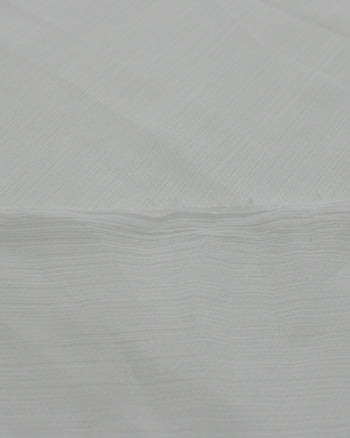 Tecido Crepe Chiffon Texturizado Offwhite