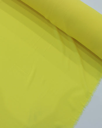 Tecido Crepe Bubble Amarelo Sol