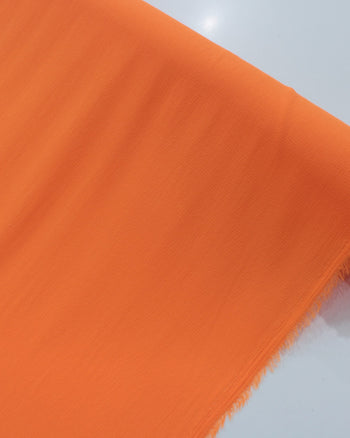 Tecido Crepe Bubble Laranja