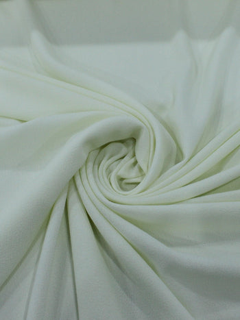 Tecido Crepe Encorpado Com Elastano Offwhite