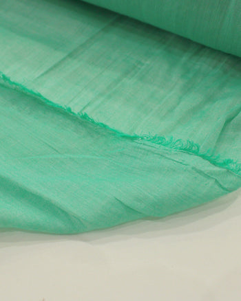 Tecido Cambraia de Liocel com Algodão Verde Tiffany