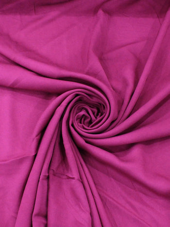 Tecido Viscose Sarjada Fúcsia