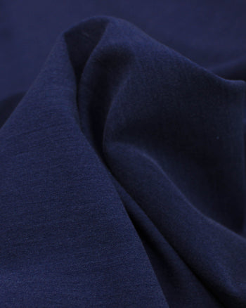 Tecido Tencel Jeans Azul Marinho Noite Mescla