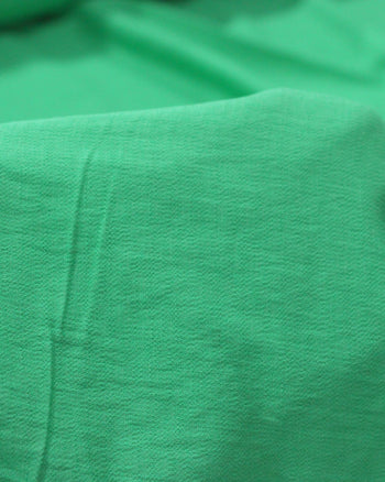 Tecido Viscose Mista Texturizada Verde Bandeira