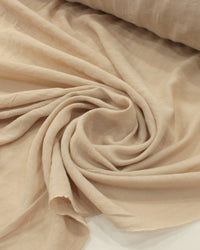 Tecido Crepe Shantung Bege