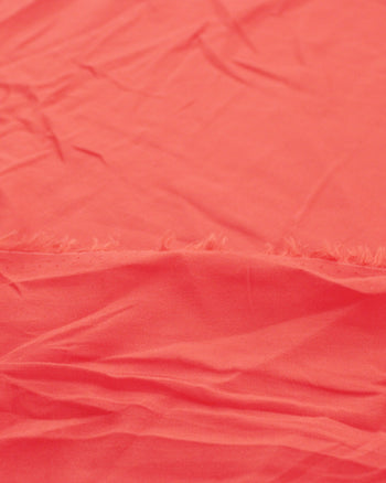 Tecido Cambraia de Viscose Coral Forte