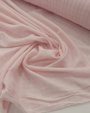 Tecido Viscose Maquinetada Xadrez Rosa