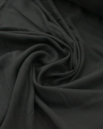 Tecido Crepe de Viscose Preto