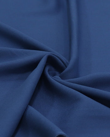 Tecido Viscose Sarjada Azul Cobalto