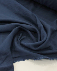 Tecido Crepe Shantung Azul Marinho