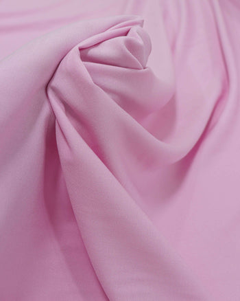 Tecido Viscose Sarjada Rosa Bebê