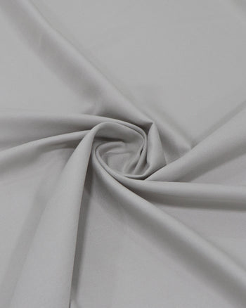 Tecido Viscose Sarjada Cinza Ártico