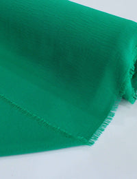 Tecido Crepe Duna Texturizado Verde Bandeira