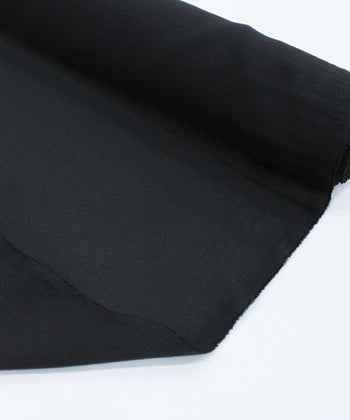 Tecido Crepe Chiffon Preto